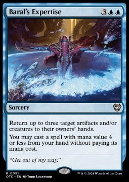 Baral's Expertise OTC-91 Rare Excellent Englisch