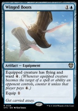 Winged Boots OTC-124 Rare Excellent Englisch