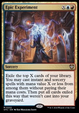 Epic Experiment OTC-222 Mythic Excellent Englisch