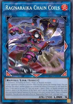 Ragnaraika-Kettenspirale LEDE-049 Super Rare Excellent Deutsch 1. Auflage