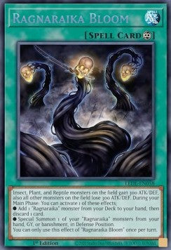 Ragnaraika-Blüte (V.1) LEDE-058 Secret Rare Near Mint Deutsch 1. Auflage
