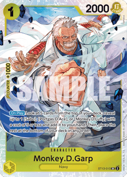 Monkey.D.Garp (ST13-013) (V.1) ST-13 Super Rare Excellent Englisch