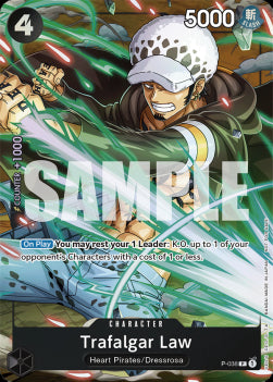 Trafalgar Law (P-038) P Promo Near Mint Englisch