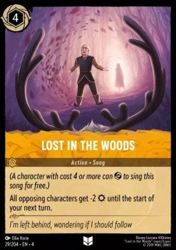 Verlassen Im Wald 4URS-29 Uncommon Near Mint Deutsch Foil
