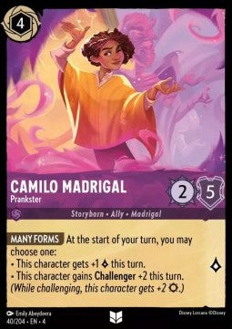 Camilo Madrigal - Scherzkeks 4URS-40 Uncommon Excellent Deutsch Foil
