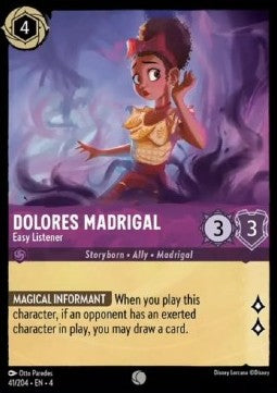 Dolores Madrigal - Gute Zuhörerin 4URS-41 Common Near Mint Deutsch Foil