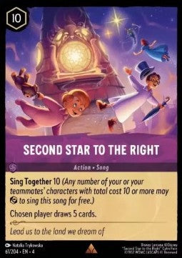 Second Star To The Right 4URS-61 Rare Excellent Englisch