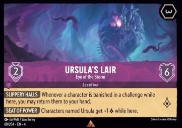 Ursula's Lair - Eye of the Storm 4URS-68 Rare Excellent Englisch