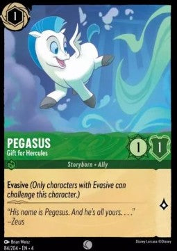 Pegasus - Geschenk für Hercules 4URS-84 Common Near Mint Deutsch Foil