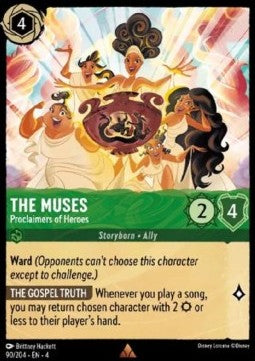 The Muses - Proclaimers of Heroes 4URS-90 Rare Excellent Englisch