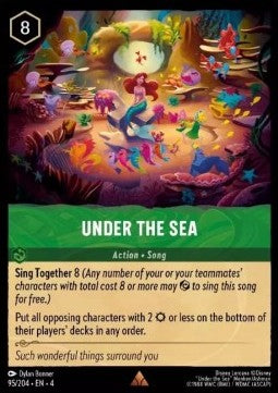 Under The Sea 4URS-95 Rare Excellent Englisch
