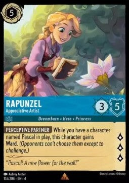 Rapunzel - Wertschätzende Künstlerin 4URS-153 Rare Near Mint Deutsch Foil