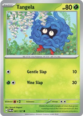 Tangela TWM-001 Common Near Mint Deutsch
