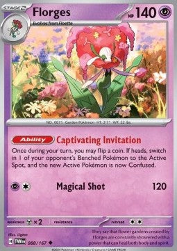 Florges TWM-088 Uncommon Near Mint Deutsch