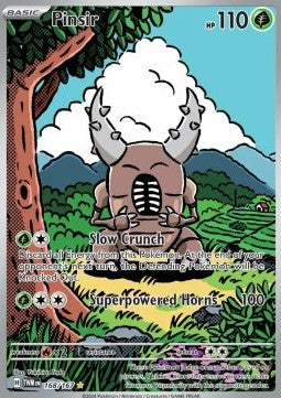 Pinsir TWM-168 Illustration Rare Good Deutsch