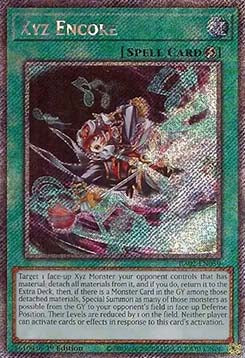 Xyz-Zugabe RA02-DE059 Platinum Secret Rare Near Mint Deutsch 1. Auflage