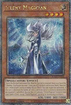 Schweigsamer Magier (V.5) RA02-012 Quarter Century Secret Rare Near Mint Deutsch 1. Auflage