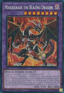 Masquerade der flammende Drache RA02-DE022 Collectors Rare Near Mint Deutsch 1. Auflage