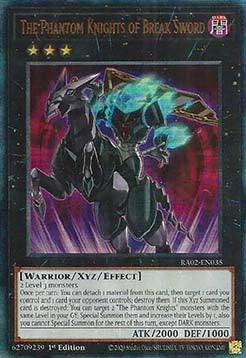 Die Phantomritter des Zerbrochenen Schwerts RA02-DE035 Ultimate Rare Near Mint Deutsch 1. Auflage