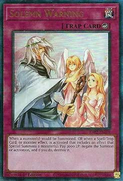Ernste Warnung RA02-DE078 Ultimate Rare Near Mint Deutsch 1. Auflage