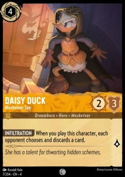 Daisy Duck - Musketier-Spionin 4URS-7 Common Near Mint Deutsch Foil