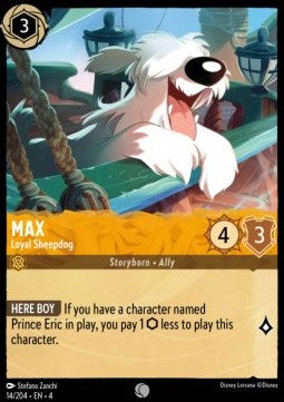 Max - Loyaler Hirtenhund 4URS-14 Common Near Mint Deutsch Foil