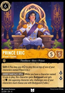 Prinz Eric - Ursulas Bräutigam 4URS-22 Uncommon Near Mint Deutsch Foil
