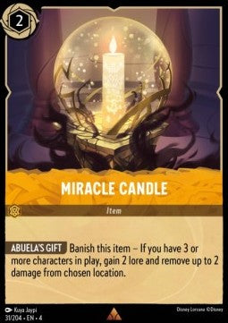 Miracle Candle 4URS-31 Rare Near Mint Englisch Foil
