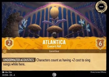 Atlantica - Konzertsaal 4URS-33 Common Excellent Deutsch Foil