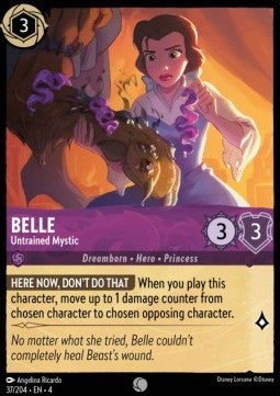 Belle - Ungeübte Mystikerin 4URS-37 Common Near Mint Deutsch Foil