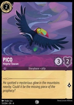 Pico - Hilfsbereiter Tukan 4URS-55 Common Near Mint Deutsch Foil