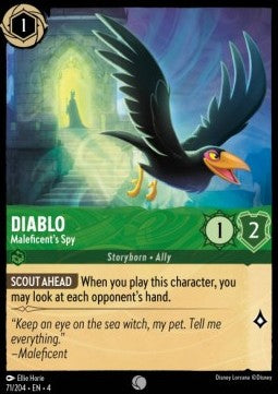 Diablo - Maleficent's Spy 4URS-71 Common Excellent Englisch Foil