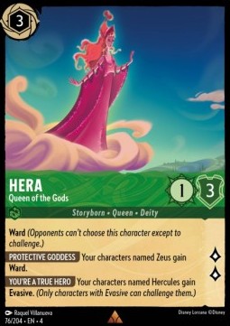 Hera - Queen of the Gods 4URS-76 Rare Excellent Englisch