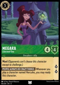 Meg - Die Befreite 4URS-80 Uncommon Near Mint Deutsch Foil