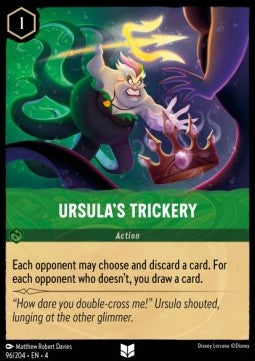 Ursula's Trickery 4URS-96 Uncommon Excellent Englisch Foil