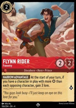 Flynn Rider - Frenemy 4URS-106 Super Rare Excellent Französisch