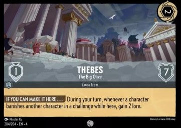 Thebes - The Big Olive 4URS-204 Common Excellent Englisch Foil