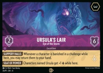 Ursula's Lair - Eye of the Storm PR1-35 Promo Near Mint Deutsch Foil