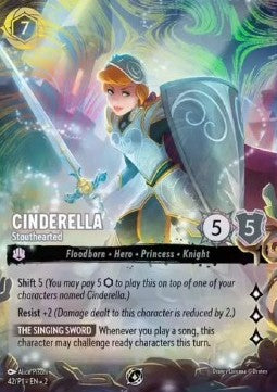 Cinderella - Stouthearted PR1-42 Promo Played Englisch Foil