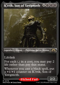 K'rrik, Son of Yawgmoth (V.2) XMH3-479 Rare Good Englisch Foil