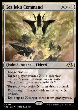 Kozilek's Command MH3-11 Rare Near Mint Englisch