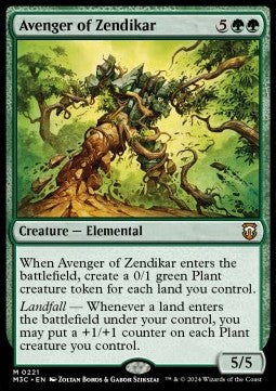 Avenger of Zendikar M3C-221 Mythic Excellent Englisch