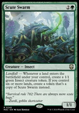 Scute Swarm M3C-245 Rare Good Englisch