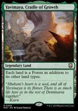 Yavimaya, Cradle of Growth M3C-409 Rare Good Englisch