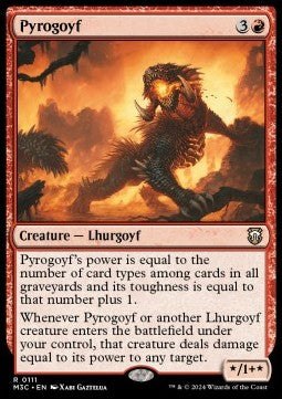 Pyrogoyf M3C-111 Rare Near Mint Deutsch