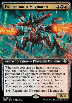 Exterminator Magmarch (V.1) XM3C-72 Rare Near Mint Englisch Foil