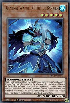 General Wayne der Eisbarriere BLTR-073 Ultra Rare Near Mint Deutsch 1. Auflage