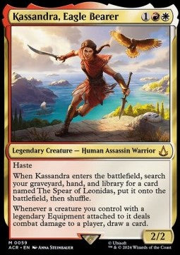 Kassandra, Eagle Bearer ACR-59 Mythic Near Mint Englisch Foil