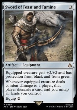 Sword of Feast and Famine ACR-99 Mythic Near Mint Englisch