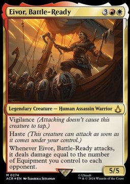Eivor, Battle-Ready XACR-274 Mythic Excellent Deutsch Foil